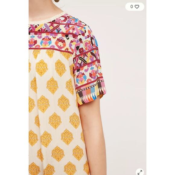 Anthropologie Tanvi Kedia Caltha Swing Dress Size M - Picture 15 of 16